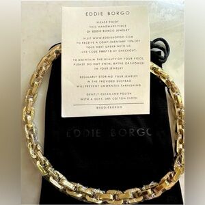 $425 RETAIL BRAND NEW Eddie Borgo Supra Link 17” Necklace.